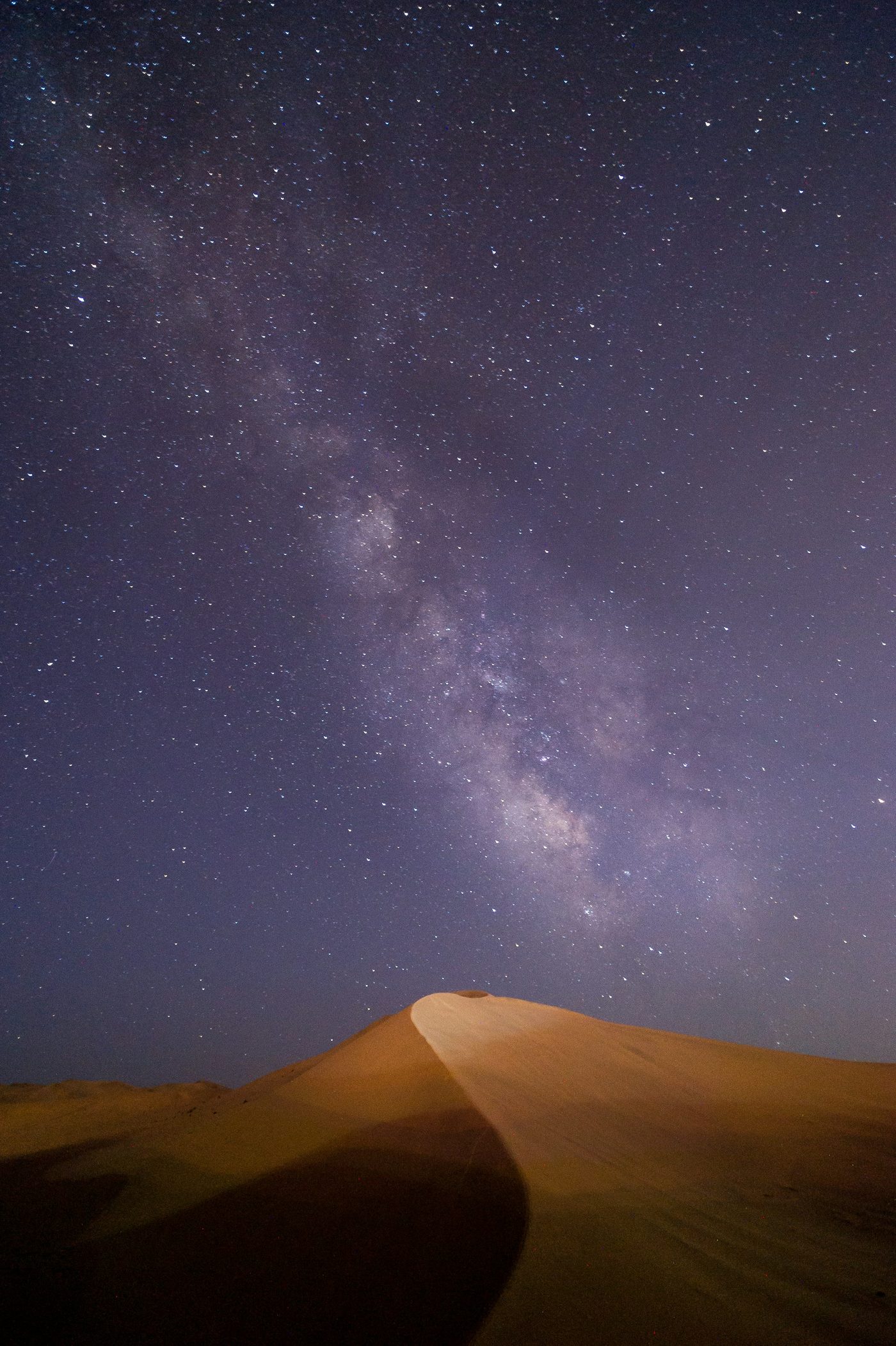 Arabian Nights, Desert dune under the Milky Way